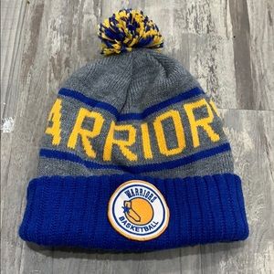 Golden state warriors Mitchell & Ness beanie